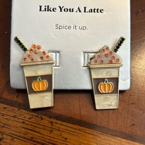 Sugarfix by Baublebar Like You a Latte Pumpkin Spice Fall Earrings
